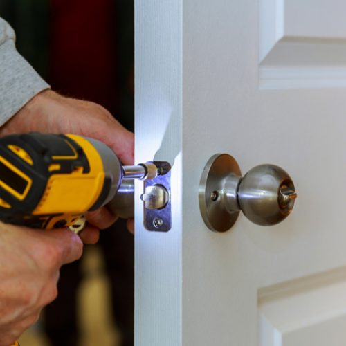 smart door locks doorknob